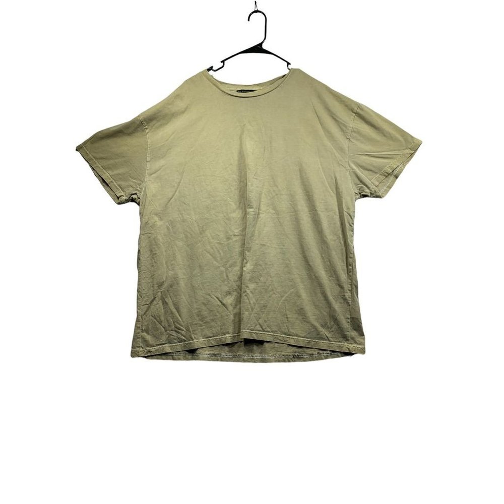 Plus Size Men No Boundaries Beige Plain T-shirt Size Xl (836)